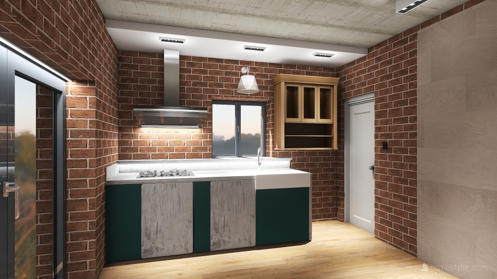 кухня чертж 3d design renderings