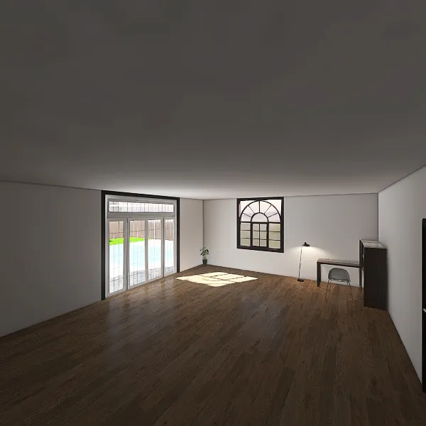 Dream bedroom for during remote learning 3d design renderings