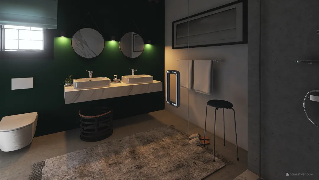 contemp bathroom design 3d design renderings
