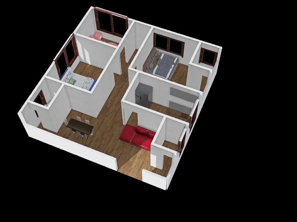 PAGLICAWAN'S FLOOR PLAN 3d design renderings