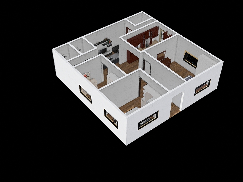 Math: Designing a house 3d design renderings
