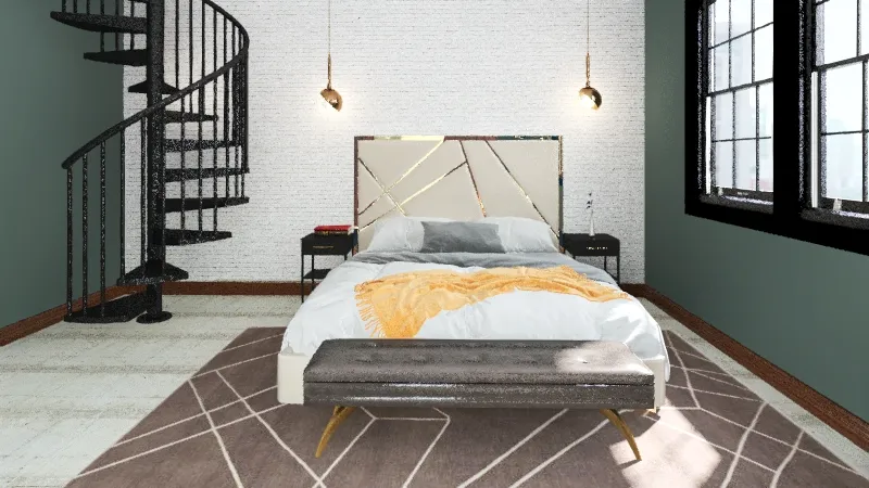 Dream Bedroom Design Project 3d design renderings