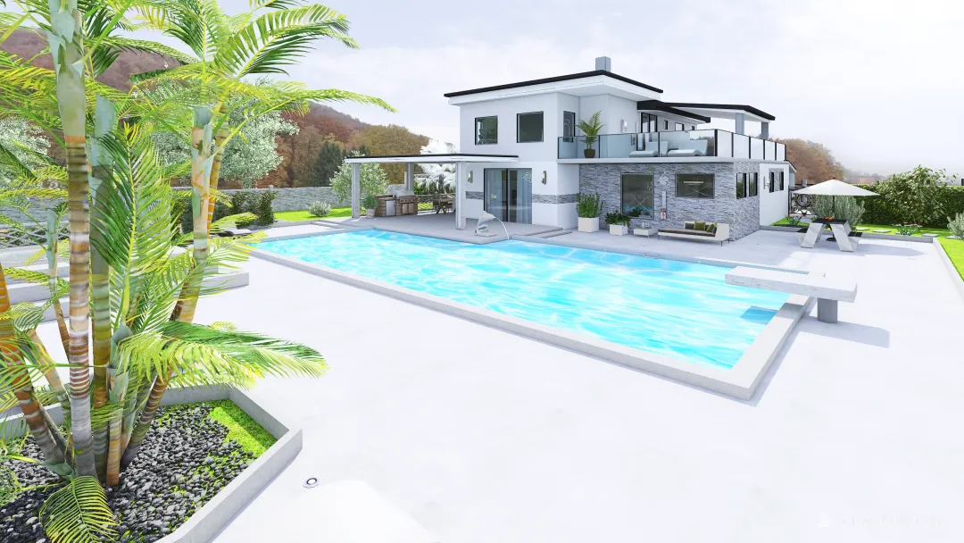 Dream-House 3d design renderings