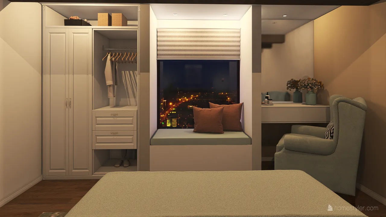 Idea de habitación 3d design renderings