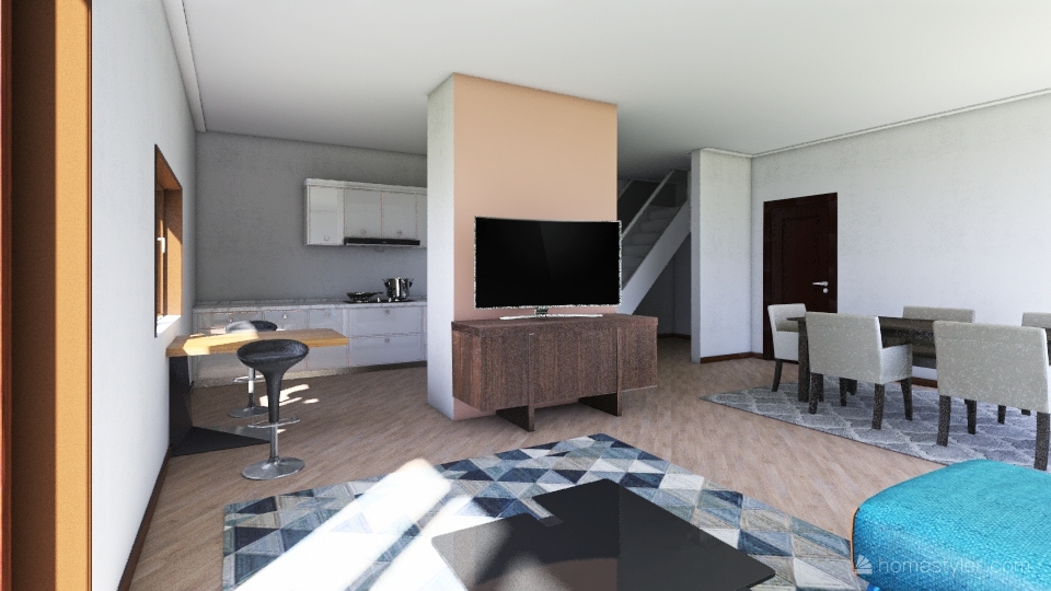 Villa singola due piani pt. 3d design renderings