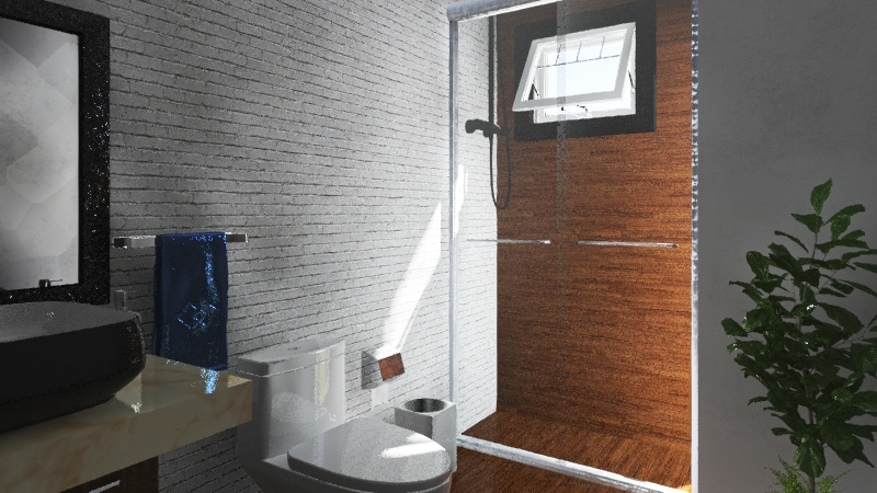 Banheiro Home 3d design renderings