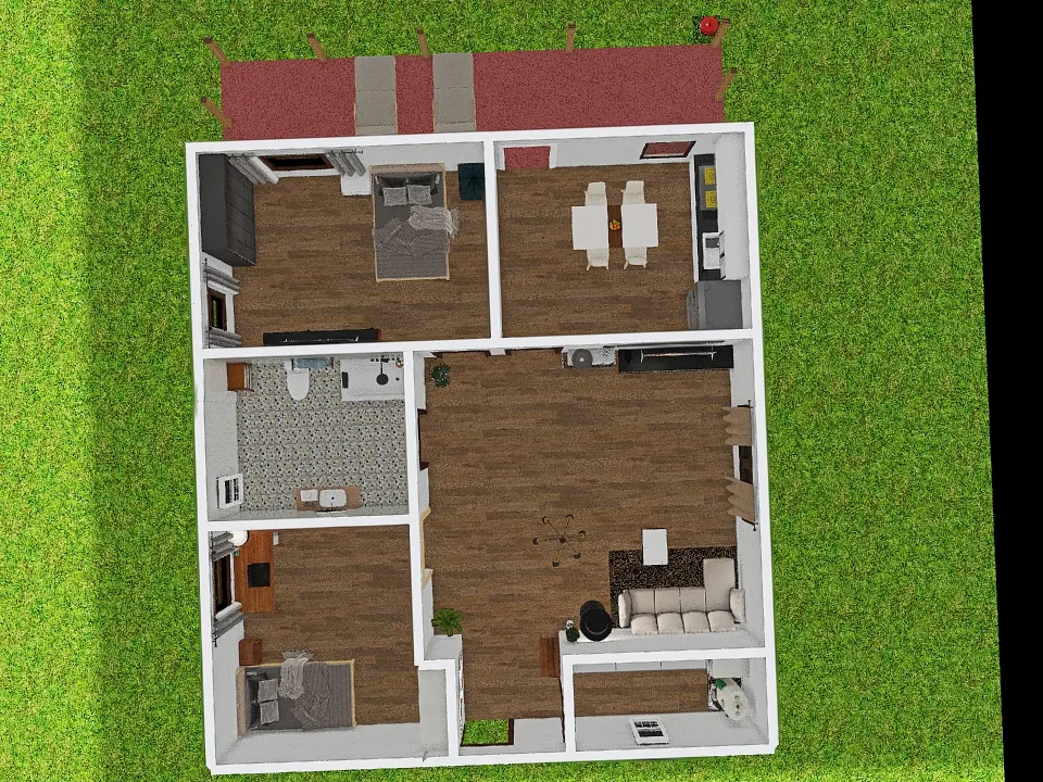 andrei house 3d design renderings