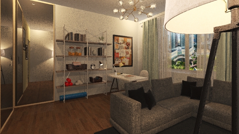 Creative  Room 3d design renderings