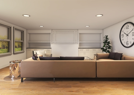 Demra D -- Living Room Design Rendering