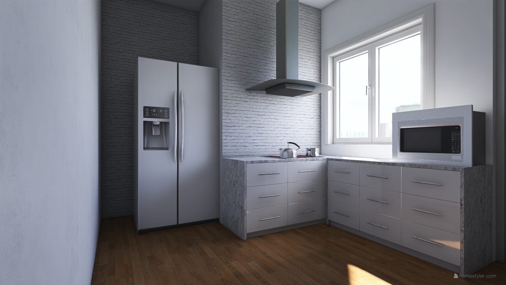 cocina 3d design renderings