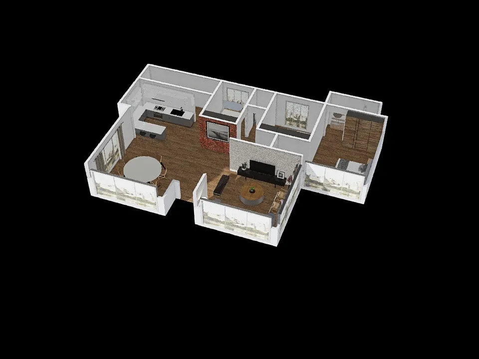 Casa2 3d design renderings