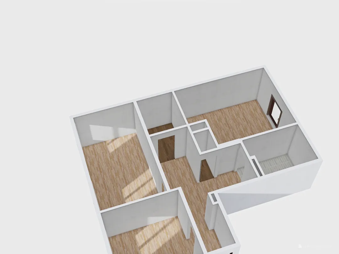 Mieszkanie Dziadka 3d design renderings