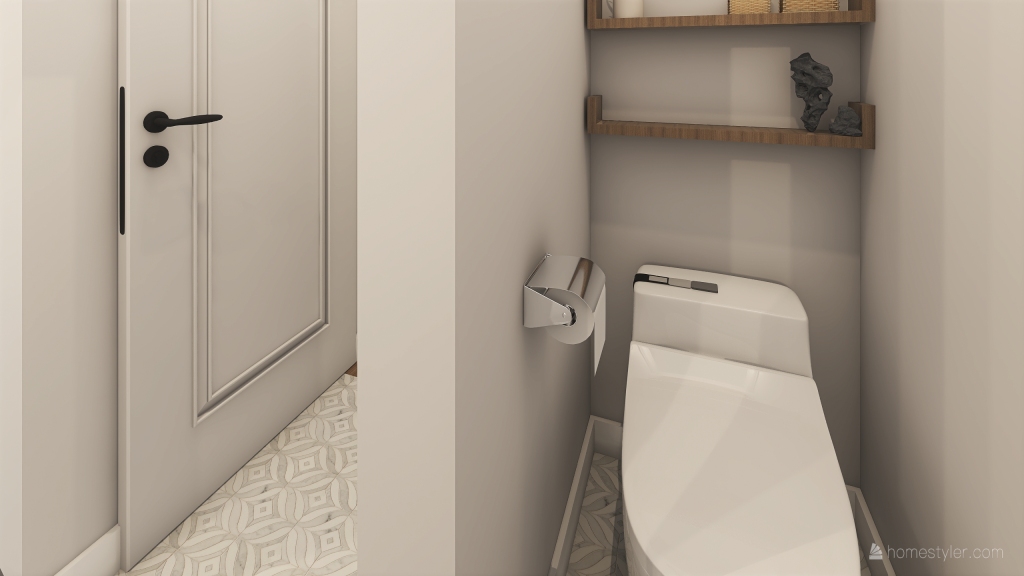 main bathroom 3d design renderings