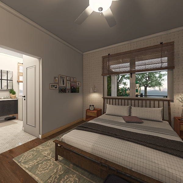 main bedroom 3d design renderings