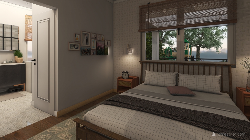 main bedroom 3d design renderings