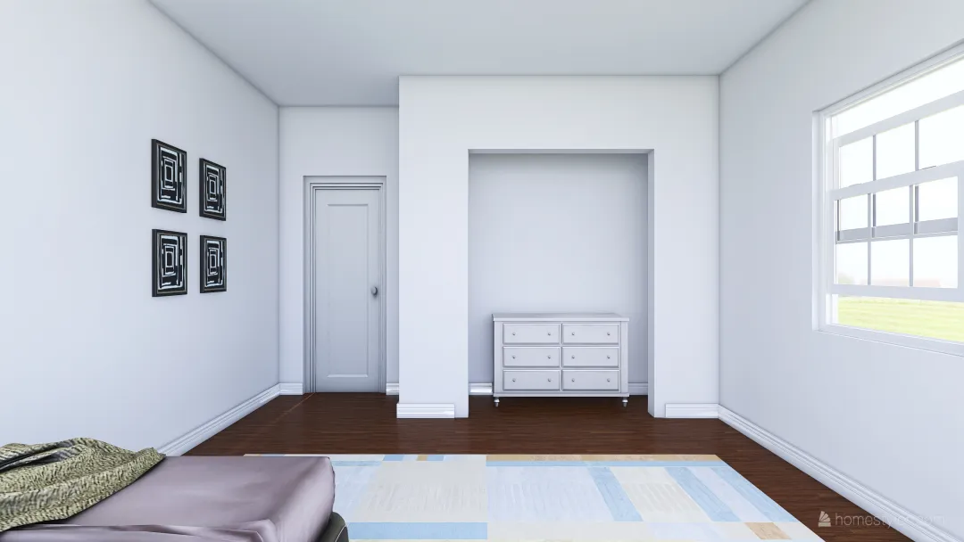 Angie B - Finn's Room 3d design renderings