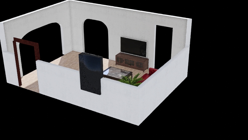 Living room new 3d design picture 30.19