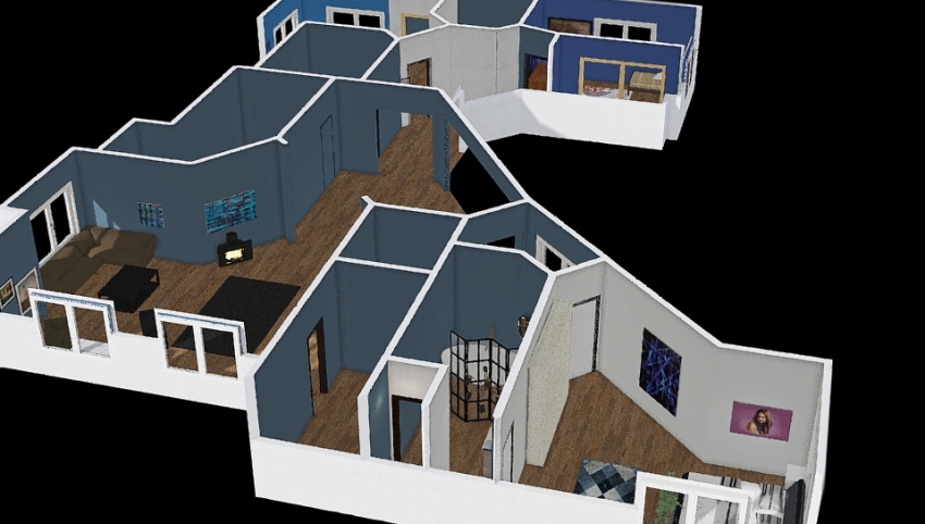 CADD 3 FIRST HOUSE 3d design picture 263.41