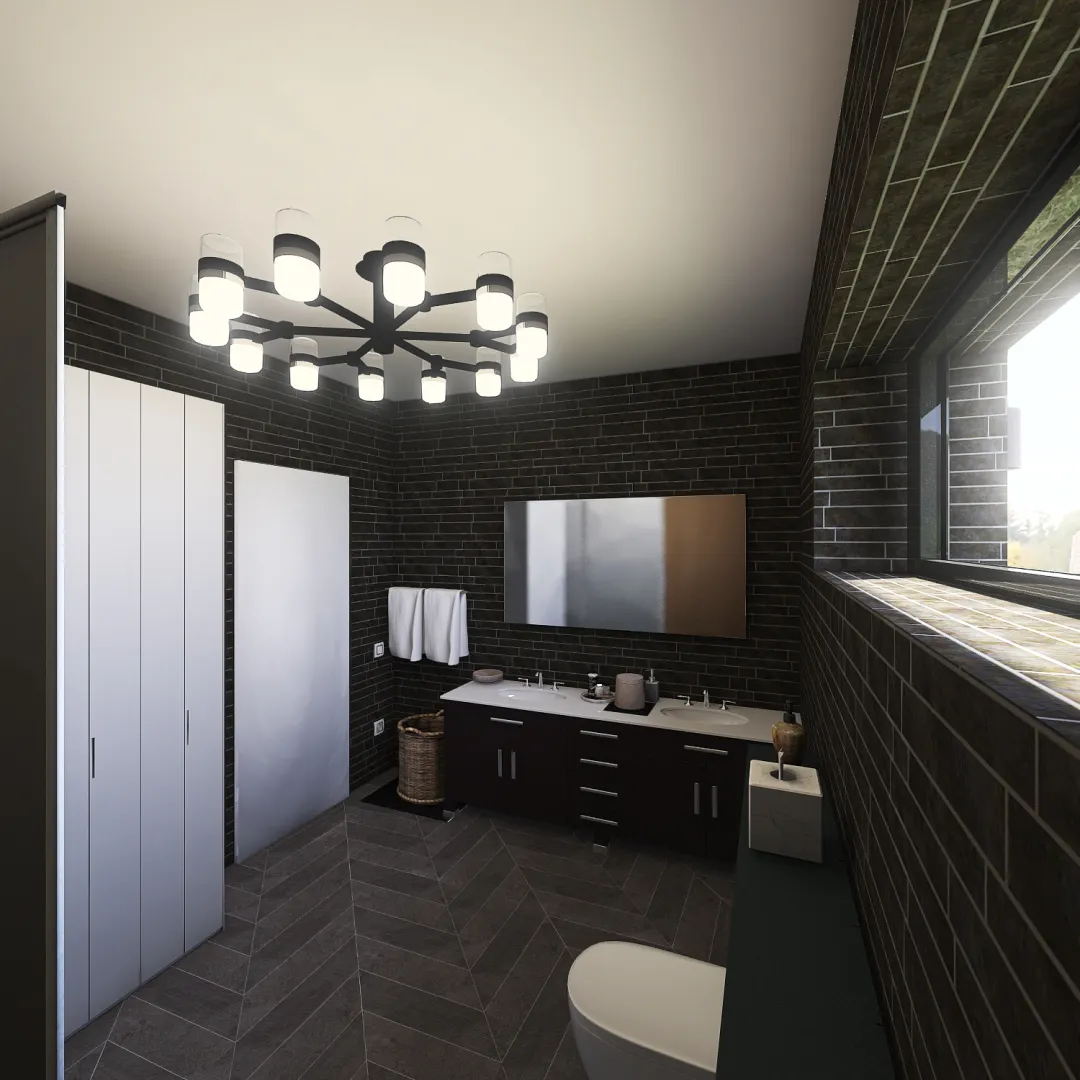 Vanna zerkala 3d design renderings