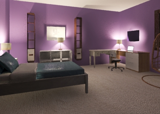 Sidney's Room Design Rendering
