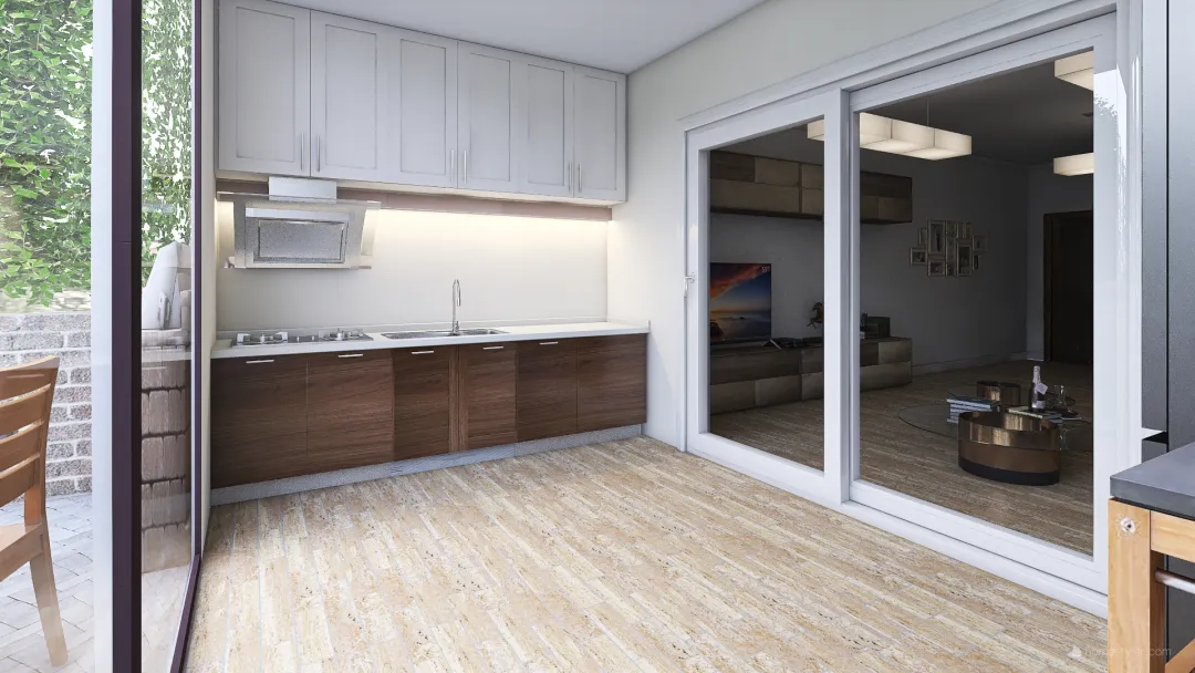 Ribes int 1 cucina serra 3d design renderings