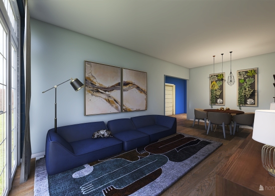 Two-room apartment, Berlin Design Rendering
