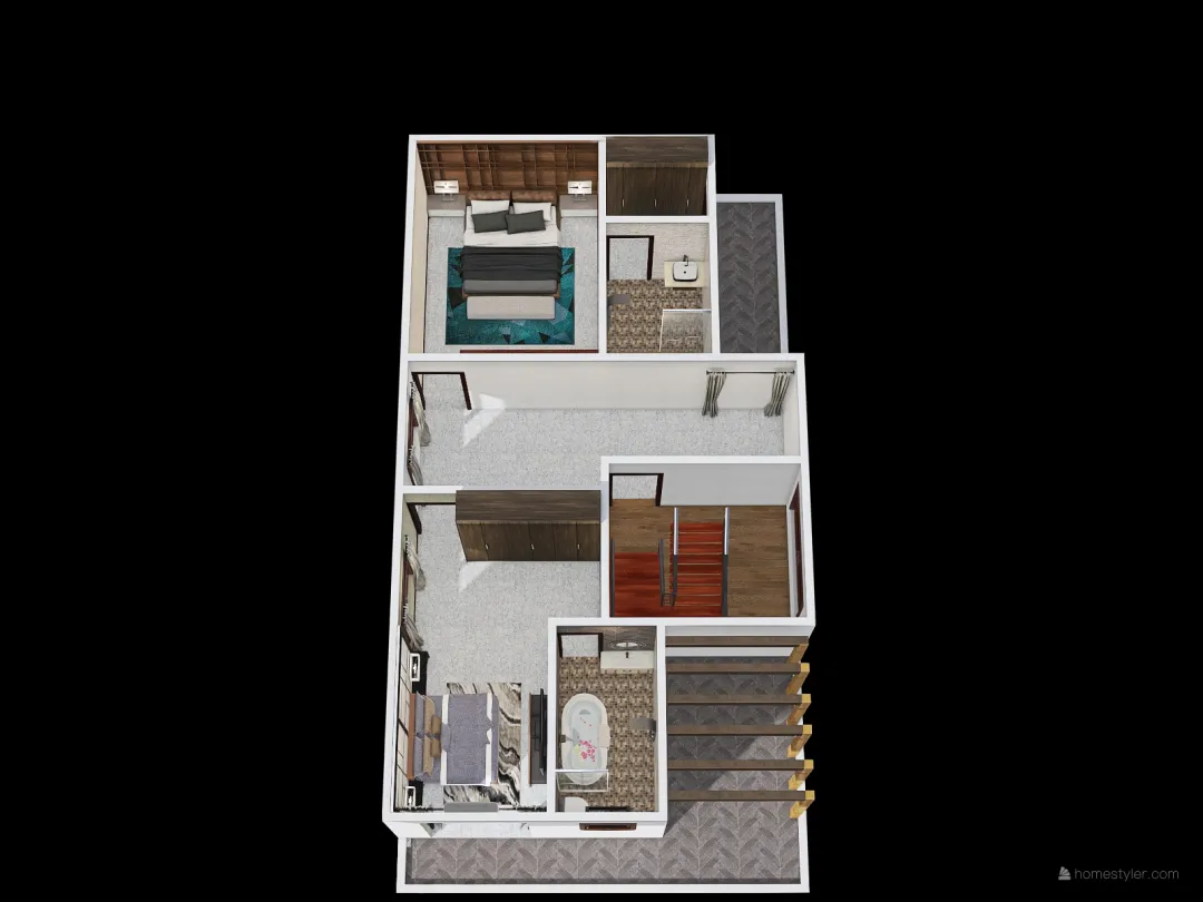 Sohal lal 1st floor 3d design renderings