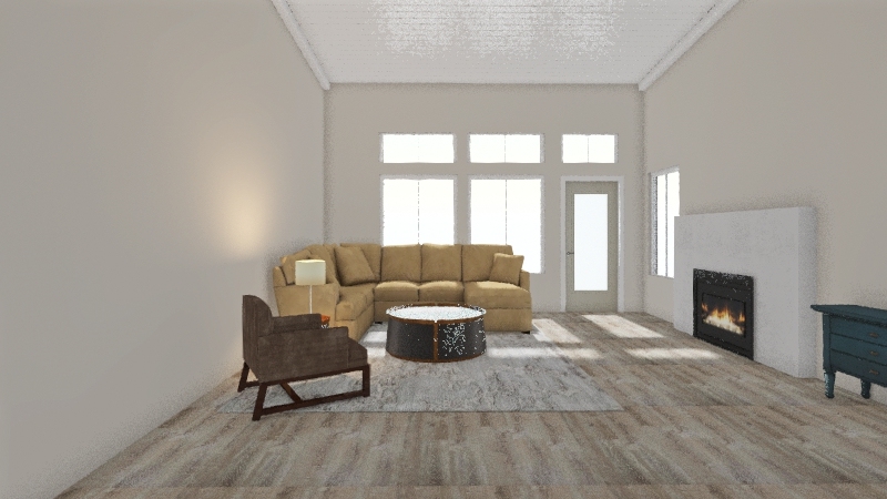 Dena's living room 3d design renderings