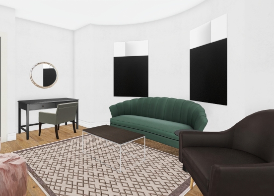 Tricia Living Room Design Rendering