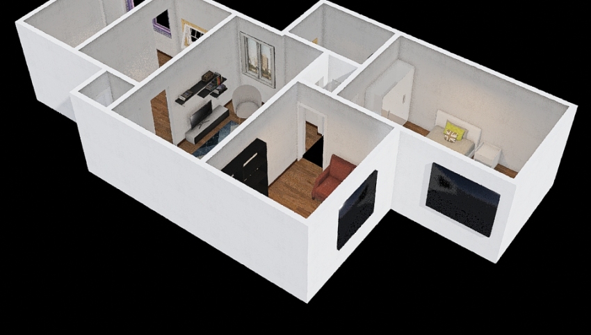 New Apartament 3d design picture 65.97
