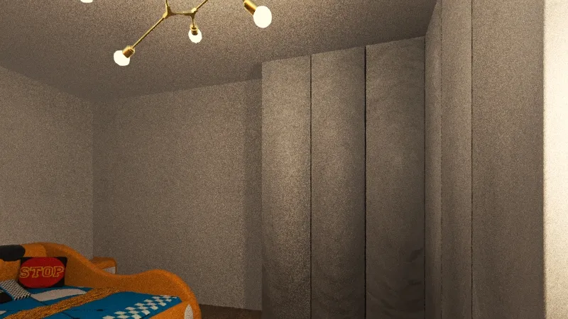 Randal's Bedroom 3d design renderings