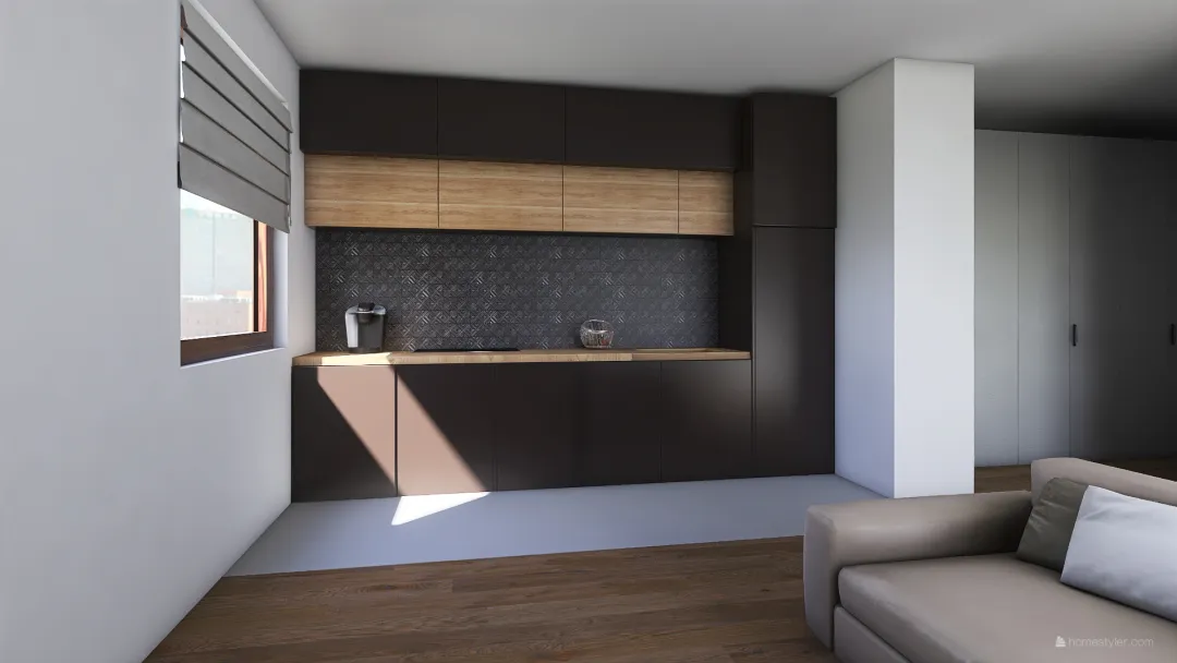 Mieszkanie Okulickiego 3d design renderings