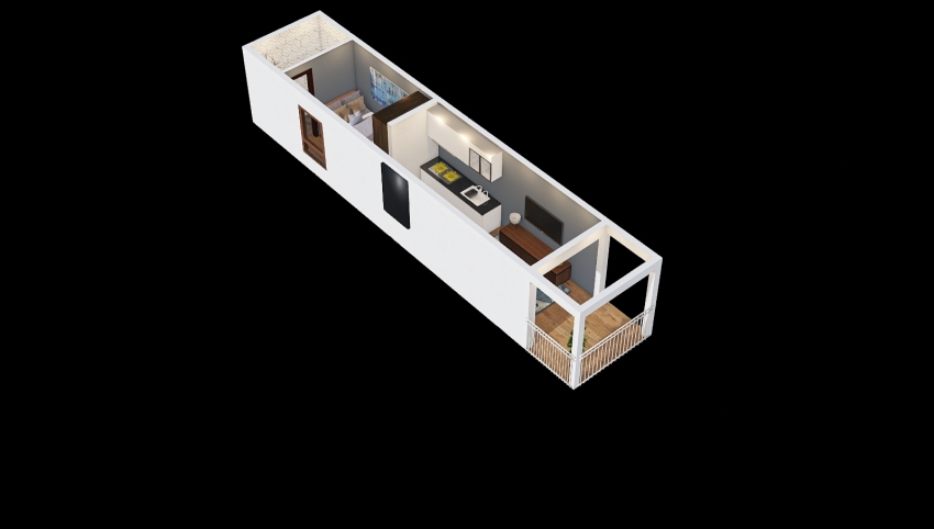 40FT MODULAR HOME CONTAINER  3d design picture 27.53