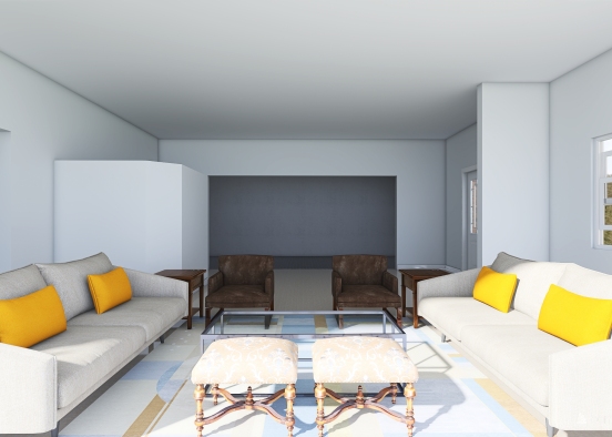 Ketan S - Living Room Design Rendering