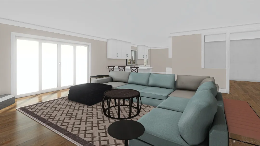 Jaysri Castro Living Room 3d design renderings