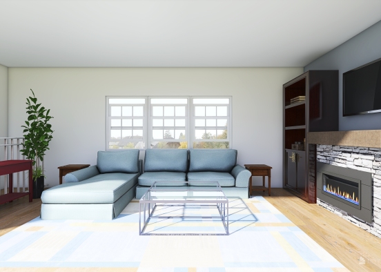 Valerie J - Living Room Design Rendering