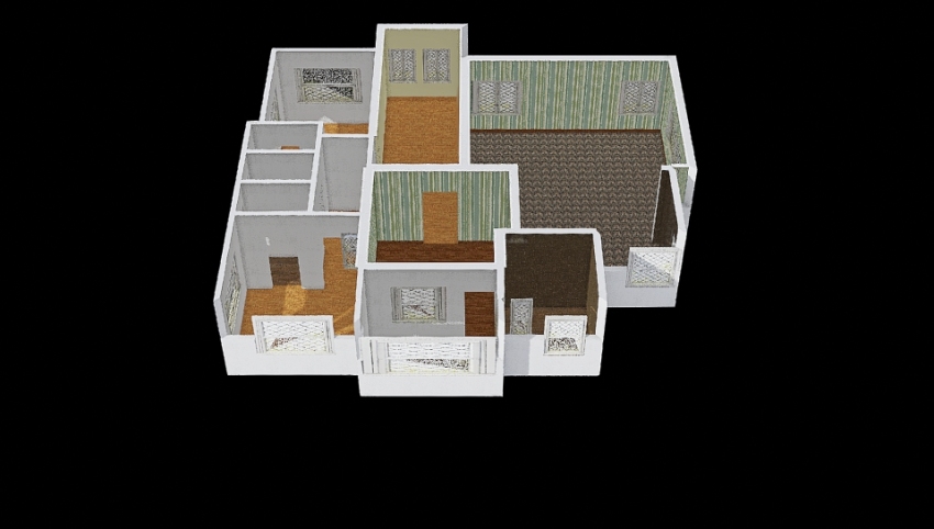 Nderi Ground floor plan 3d design picture 142.31