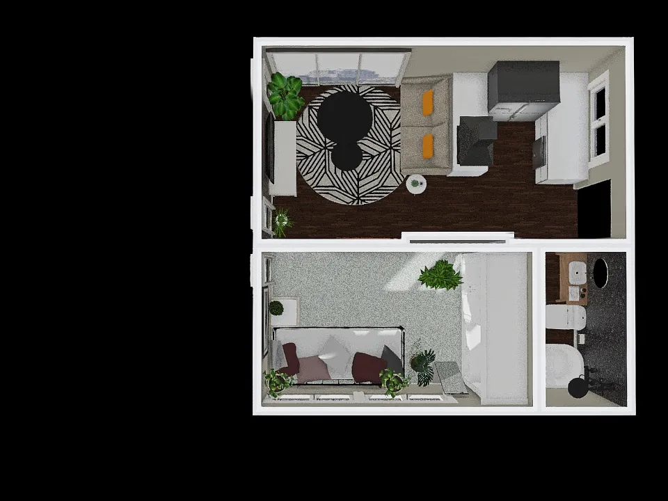 city apartment 3d design renderings