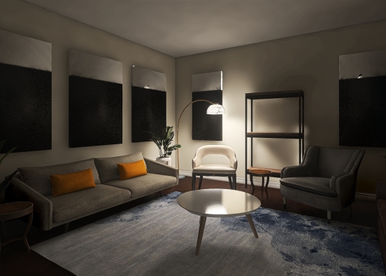 Coreen Living Room Design Rendering