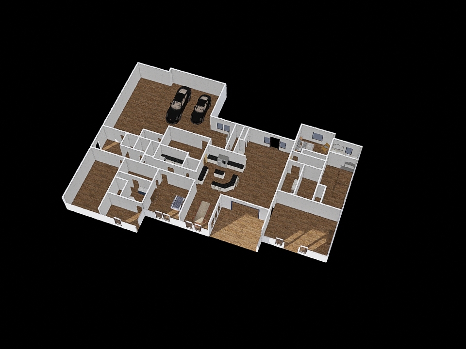 CS Final with furniture 3d design renderings