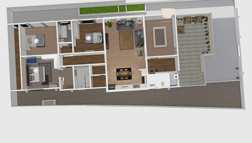 Jenan's Apartment 3d design picture 394.95