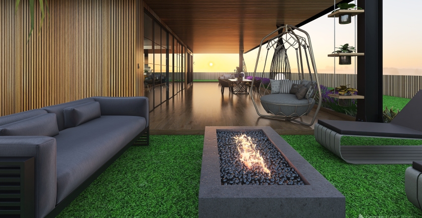 #HSDA2020Residential CONTAINER HOME Interior Design Render