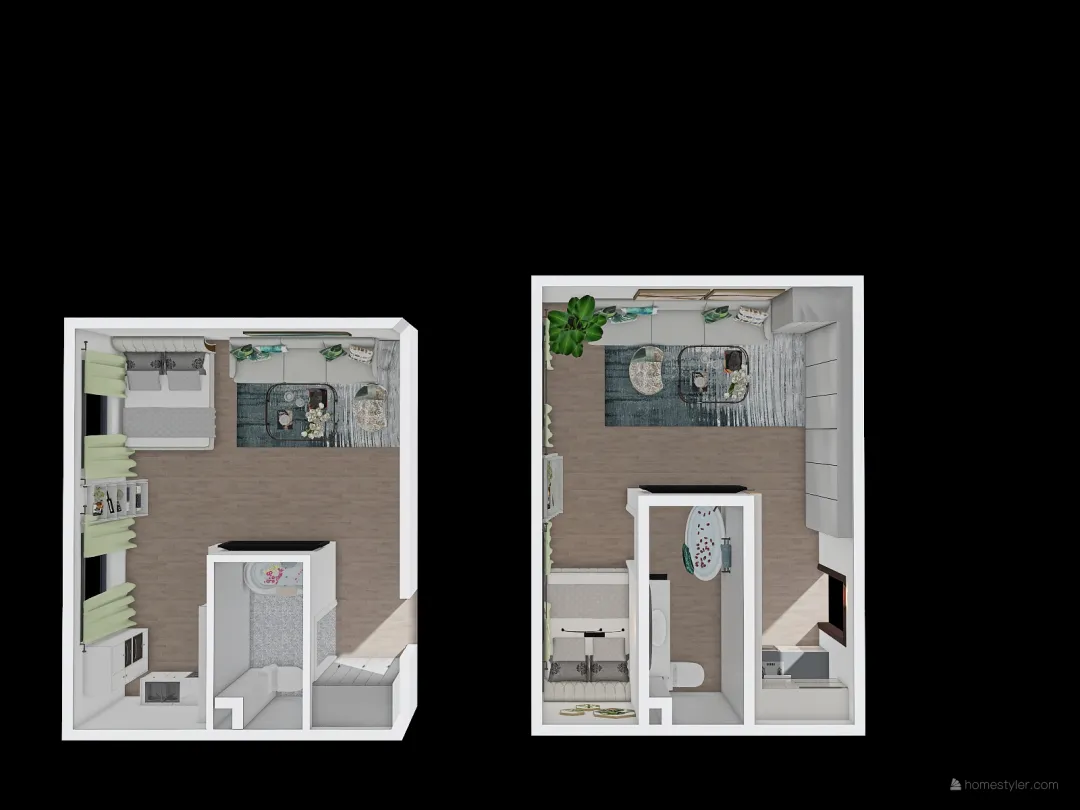 Zdenka 1 izbovy 3d design renderings