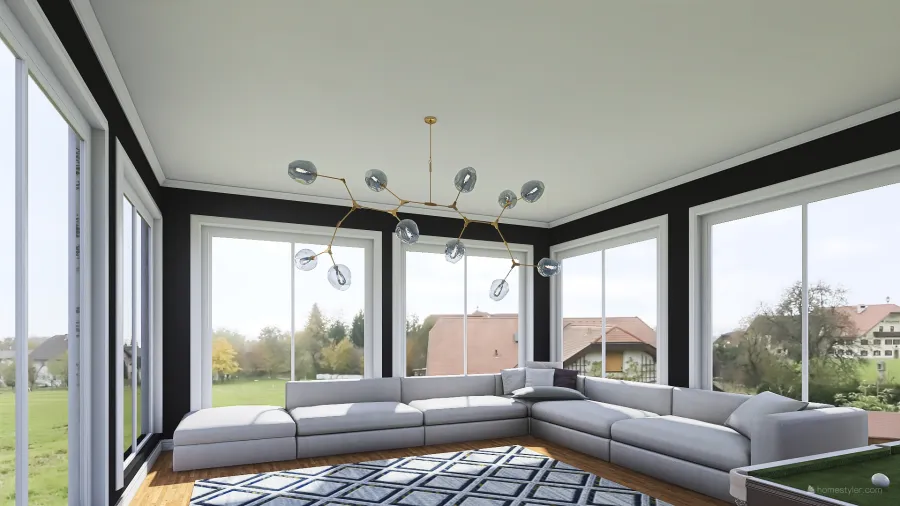 Guest House 3d design renderings