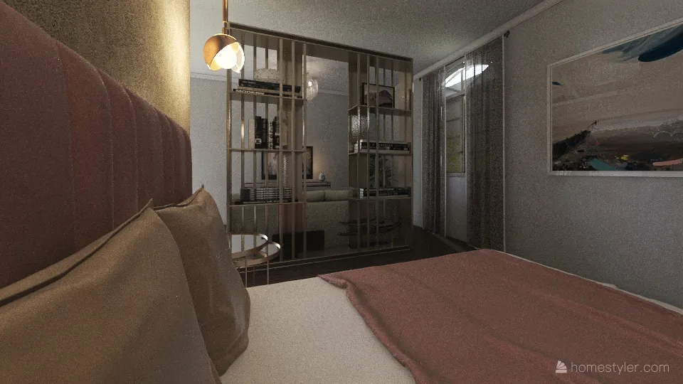 Hissa's room 3d design renderings