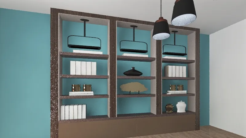 LIVING ROOM -  NEW MODERN STYLE 3d design renderings