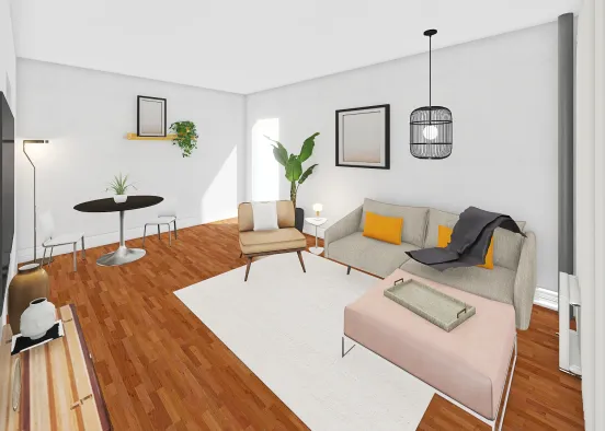 Personal Living Space Design Rendering