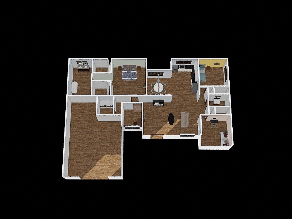 demo house 3d design renderings
