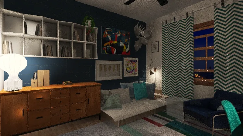 pokoj Matysibede zmieniac 3d design renderings
