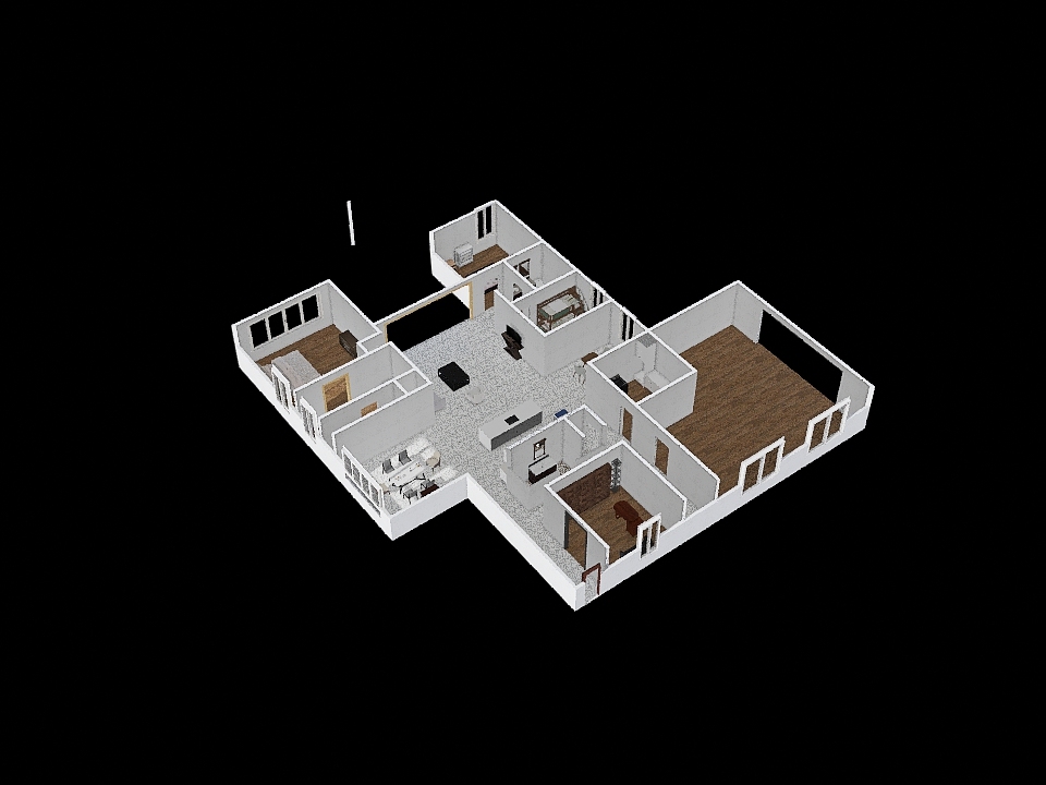 Rayana's HOUSE 3d design renderings
